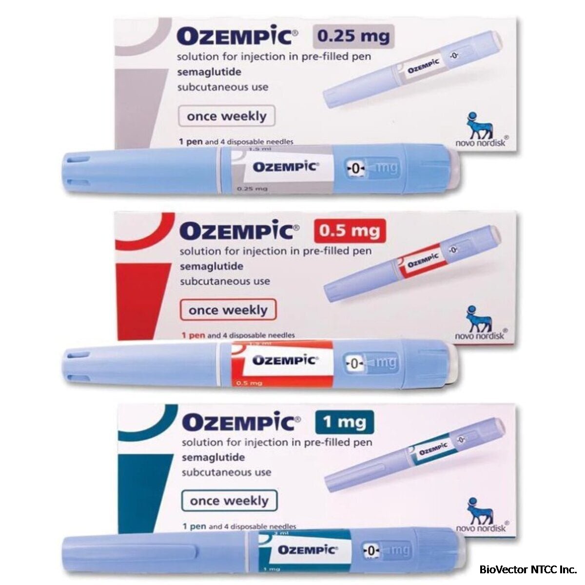 Ozempic Injection - Semaglutide Weekly Pen 0.25mg, 0.5mg, 1mg, 1 Pen - Dock  Pharmacy